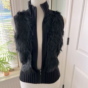 Guess faux fur vest